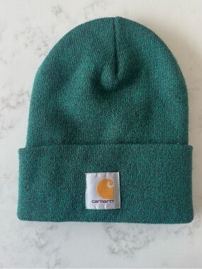 Carhartt Knit Cuffed Beanie in Teal